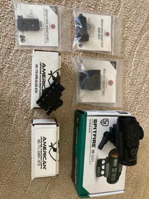 BNIB optic/mounts, Vortex/Arisaka/ADM