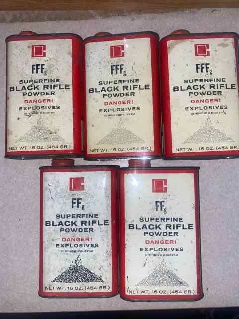 vintage black powder