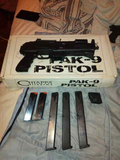 9MM AK pistol for sale $1,500