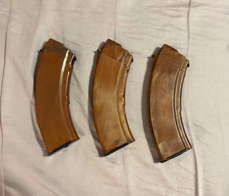 Russian Bakelite 7.62x39 Magazines