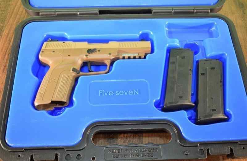 FN Model FIVE SEVEN Pistol 5.7X28MM FDE