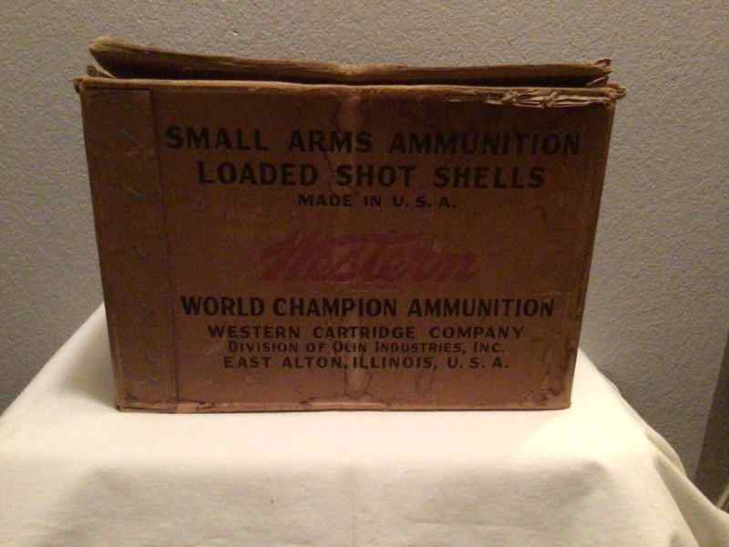 Vintage Western &amp; Winchester shipping boxes