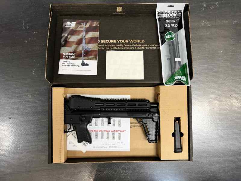 KEL-TEC SUB 2000 GEN3 9MM (WARF ARMS) HOLIDAY SALE