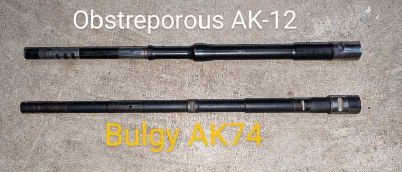 Ak12 and AK-74 Barrels