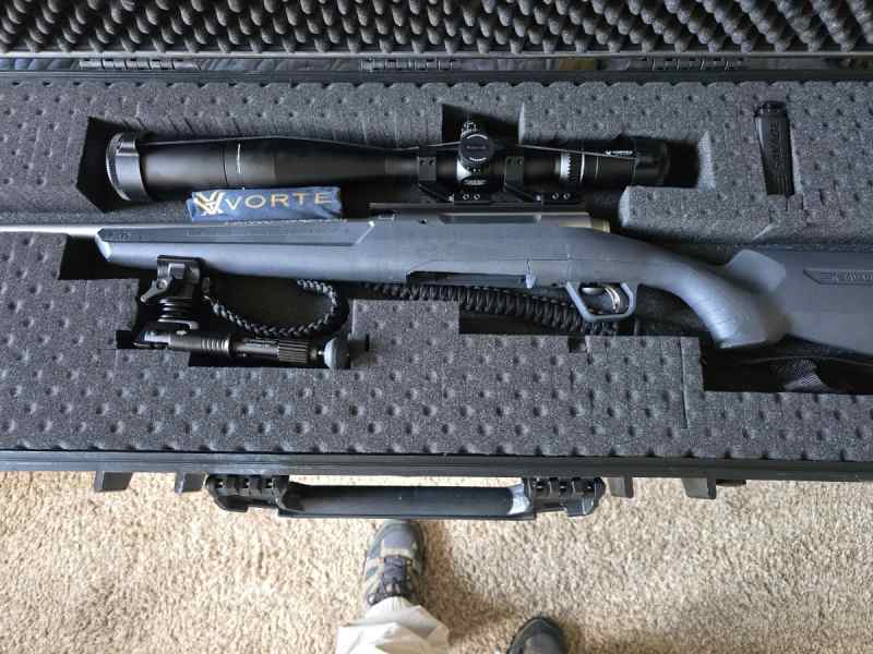 Savage Axis 2  6.5 creedmoor with many upgrades 