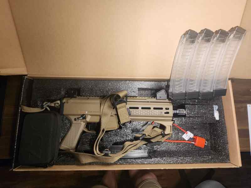 CZ SCORPION EVO 3 CUSTOM BUILD (FDE)