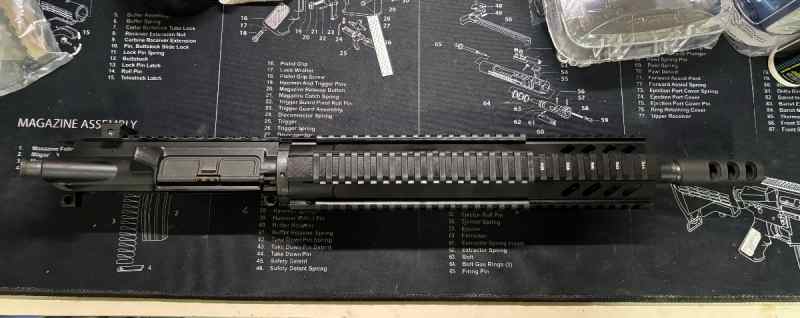 AR15 Upper with JP Supermatch 5.56 Barrel