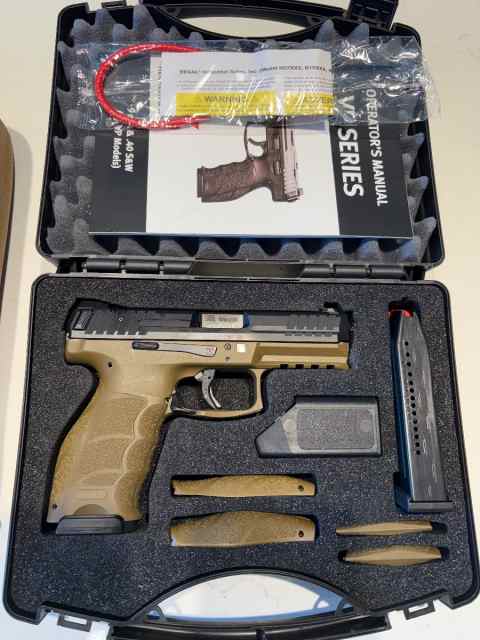 NIB HK VP9 FDE w/extras