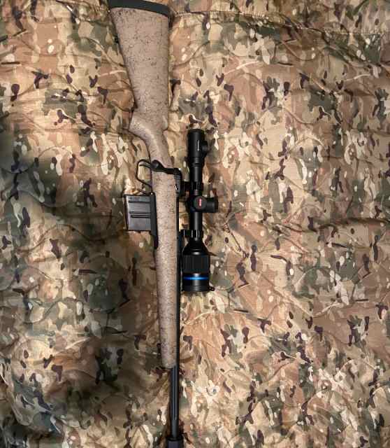 Savage 110 with pulsar Thermion 2 XP50 Pro