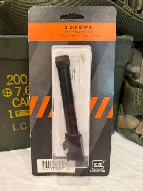 NIB Glock OEM G17 / G34 Gen5 / G47 Threaded Barrel