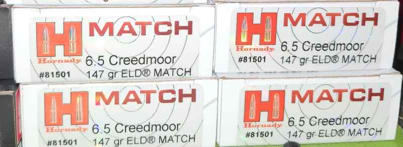 hornaday sig &amp; win 6.5 creedmoor ammo