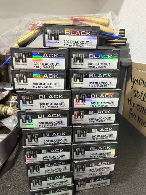 300 blackout hornady black