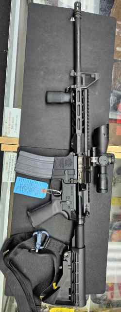 S&amp;W MP-15 W/ STAG ARMS LEFT HAND UPPER W/ ACCS.