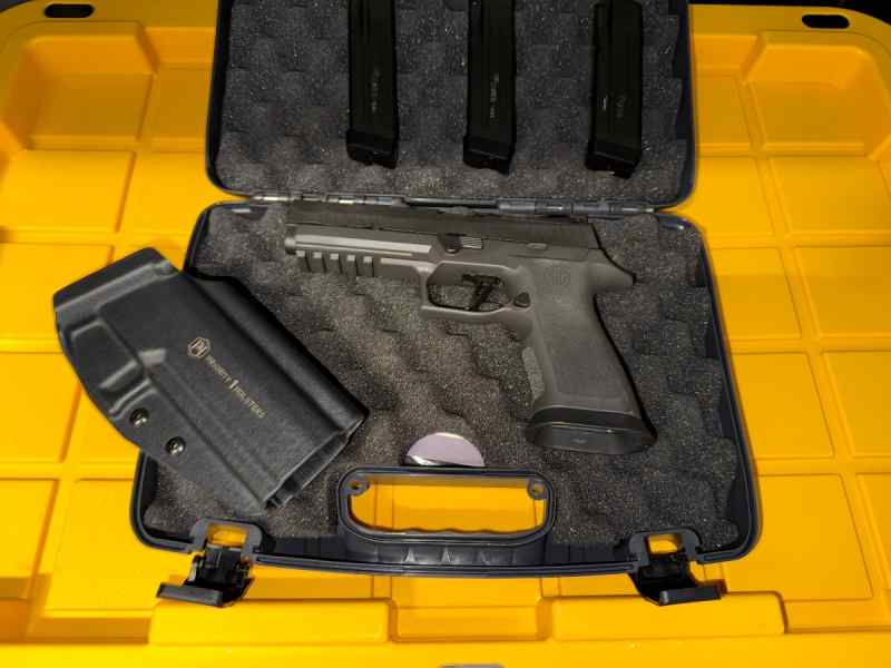 Sig Sauer P320 XFIVE LEGION and Holster