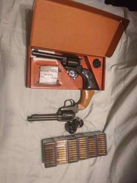 2 Heritage Rough Rider .22mag and .22lr and 300rds