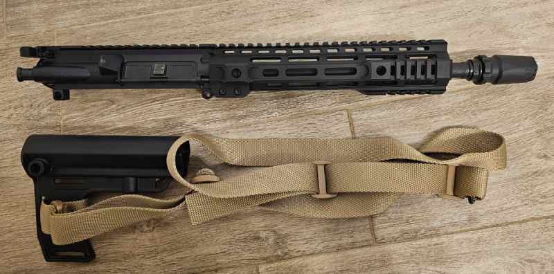 11.3&quot; Complete BA Hanson 5.56 Upper with brace