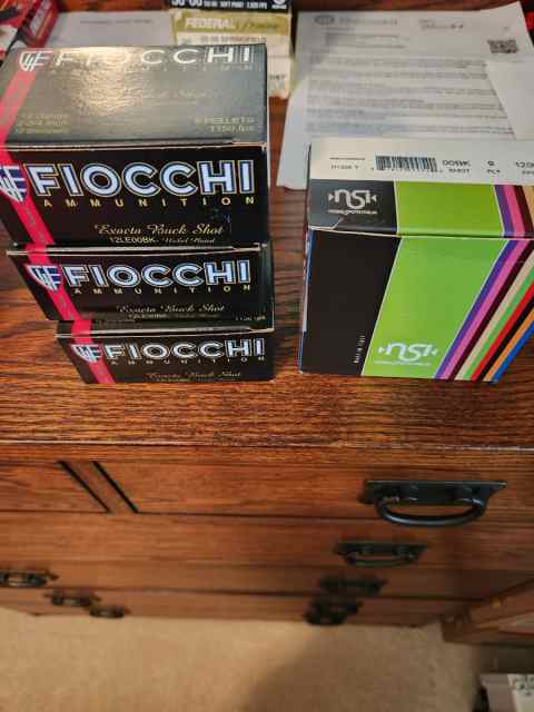 12 Ga  Buckshot, Fiocchi and NSI GREAT PRICE