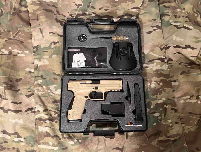 Canik TP9 SF in Desert Tan