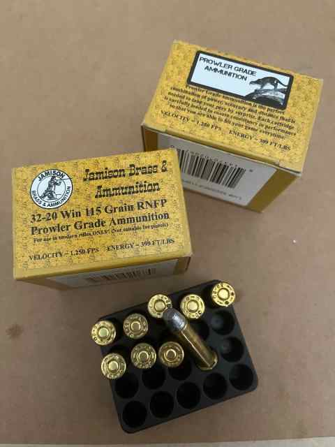 .32-20 (.32 WCF) Ammo