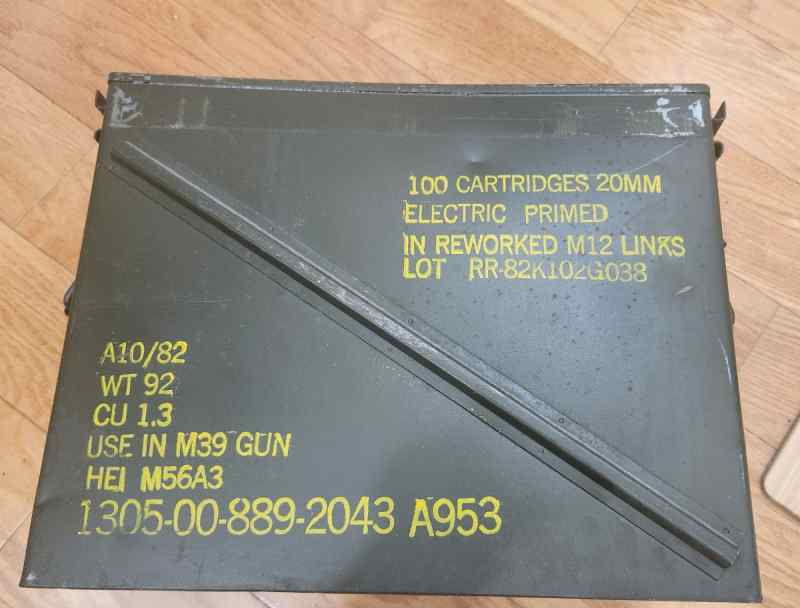 Large ammo cans  17&quot;L x 7&quot;W x 14&quot;D  steel 3 total