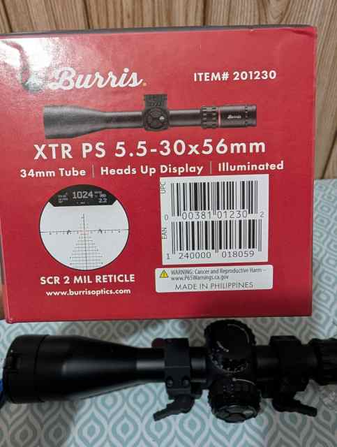 Burris XTR PS 5.5-30