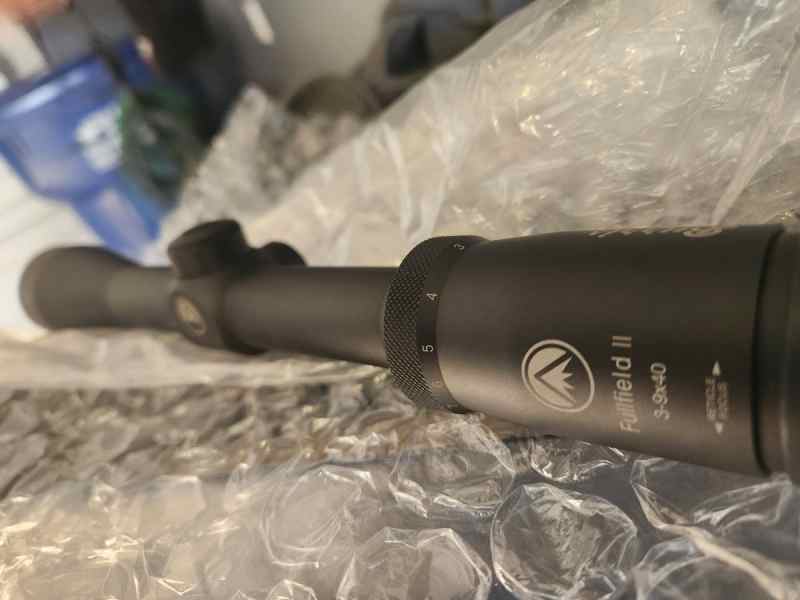 Burris fullfield 2 3-9x40 scope