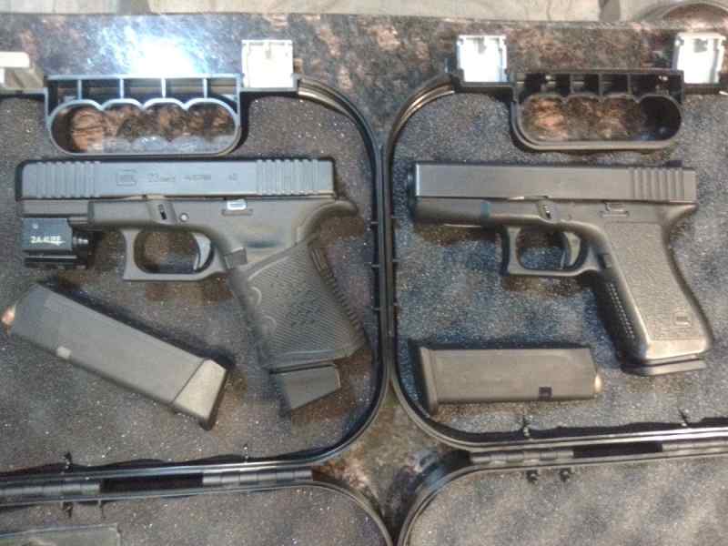Pair of Glock 23&#039;s (willing to separate)
