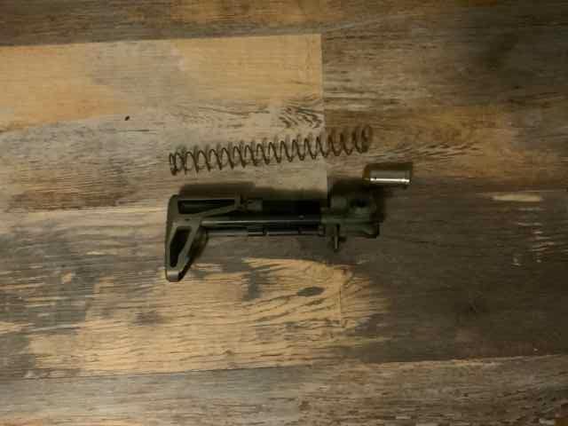 SB tactical AR CQB stock, tube, spring, and buffer