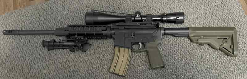 Anderson MFG AR-15 Laid Out