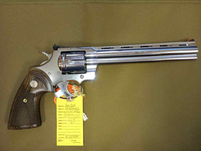 COLT PYTHON 357mag 8&quot;Bbl &quot;NEW IN BOX&quot;