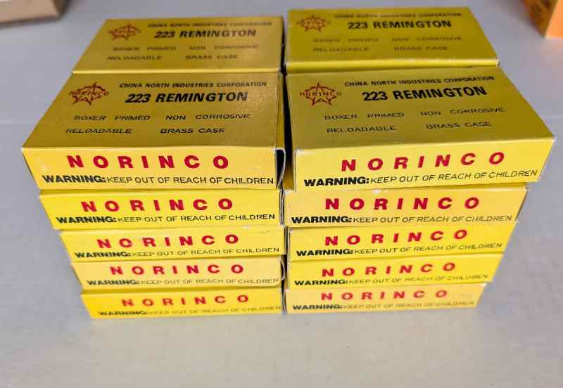 Chinese Norinco .223 Remington Ammo 400 rds