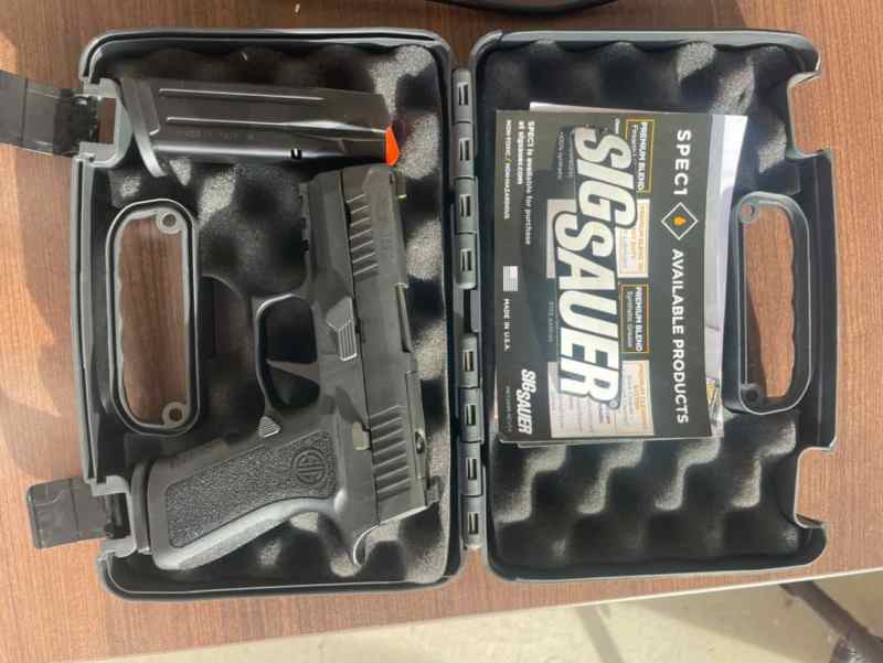 SIG P320XC 9mm like new 