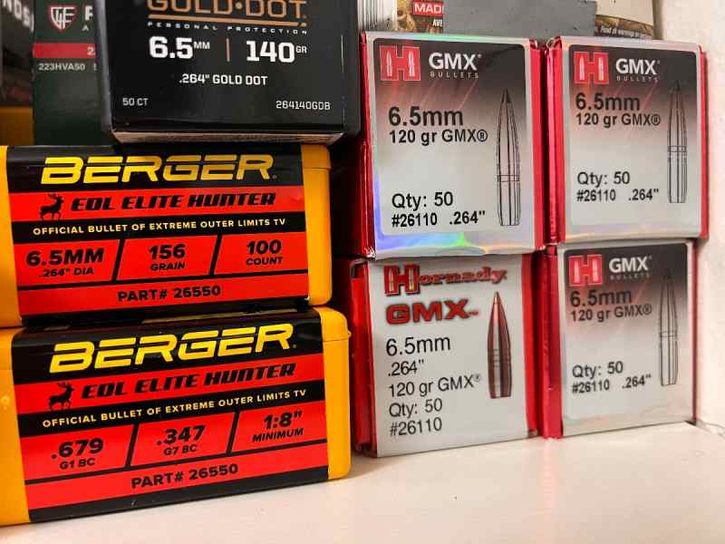 6.5mm bullets