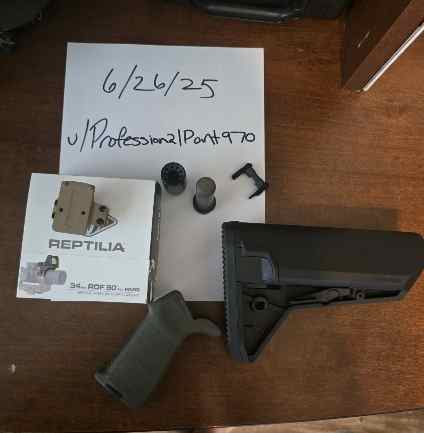 KAC buffer [] Magpul SL-S stock [] Reptilia ROF 90