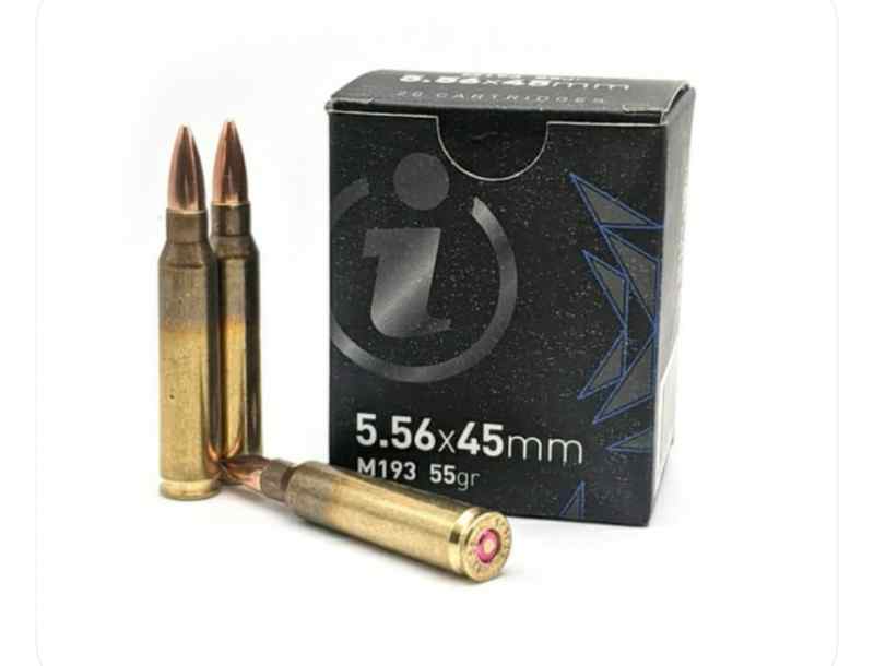 Igman 55g Brass 5.56 556 Ammo