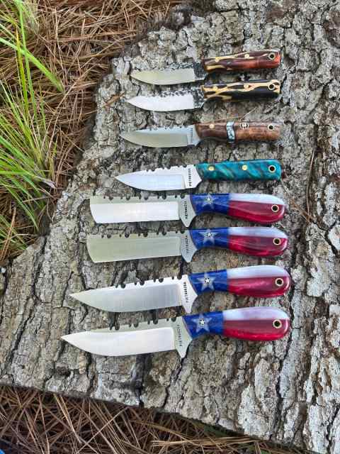 Pietruszka Custom Knives made in Mt Enterprise,TX