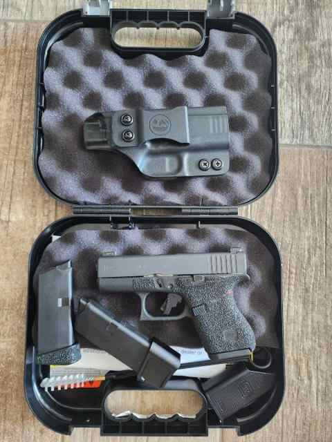 Glock 43 +extras and upgrades!  Message trade offe