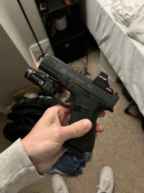 Glock 43x MOS w/ Holosun 407k &amp; TLR7