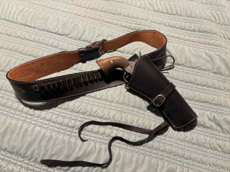 Western/Cowboy Belt and Holster