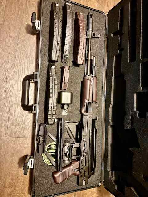 Arsenal SAM7 SF Plum in hard case