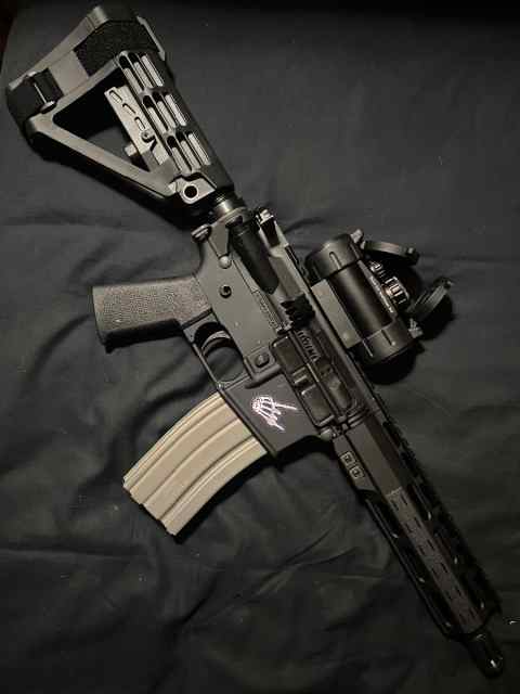 BREEK 7.5inch 5.56 SSFRT build