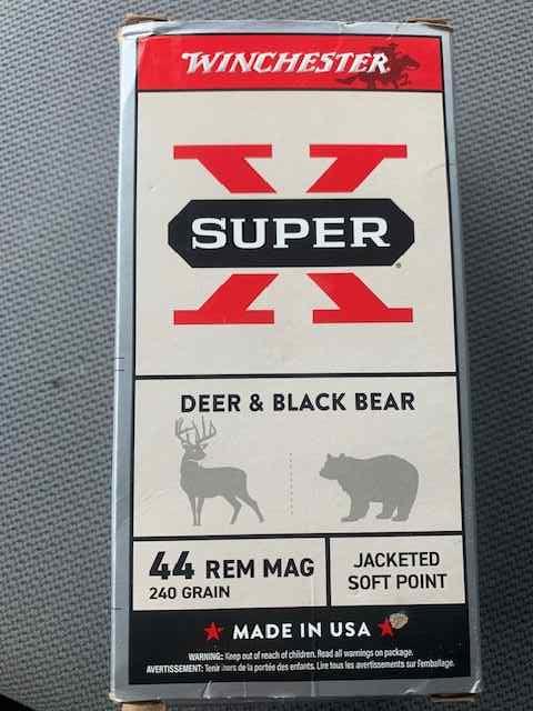 44 Rem Mag 240gr Ammo