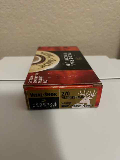 .270 Weatherby Magnum Ammo