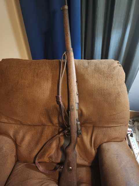 1937 Turkish Mauser 8mm straight bolt