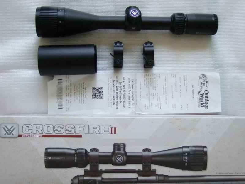 Vortex Crossfire II 6-18x44 Rifle Scope - new