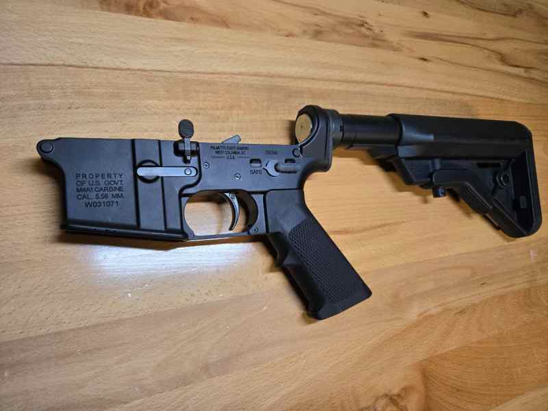 M4A1 lower with Geissele SSA trigger