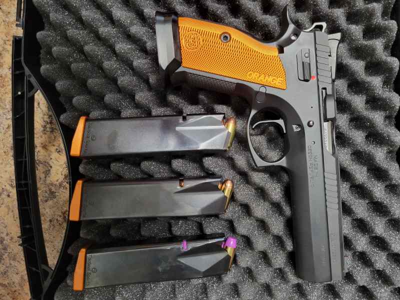CZ 75 TS ORANGE, 40 S&amp;W