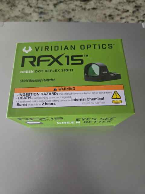 Viridian RFX15 Green Dot