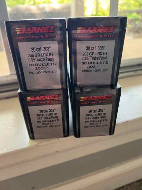 30 caliber Barnes LRX bullets for sale