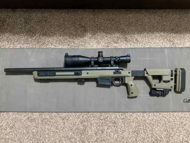 Remington 700 Magul Chassis Leupold Mark 4